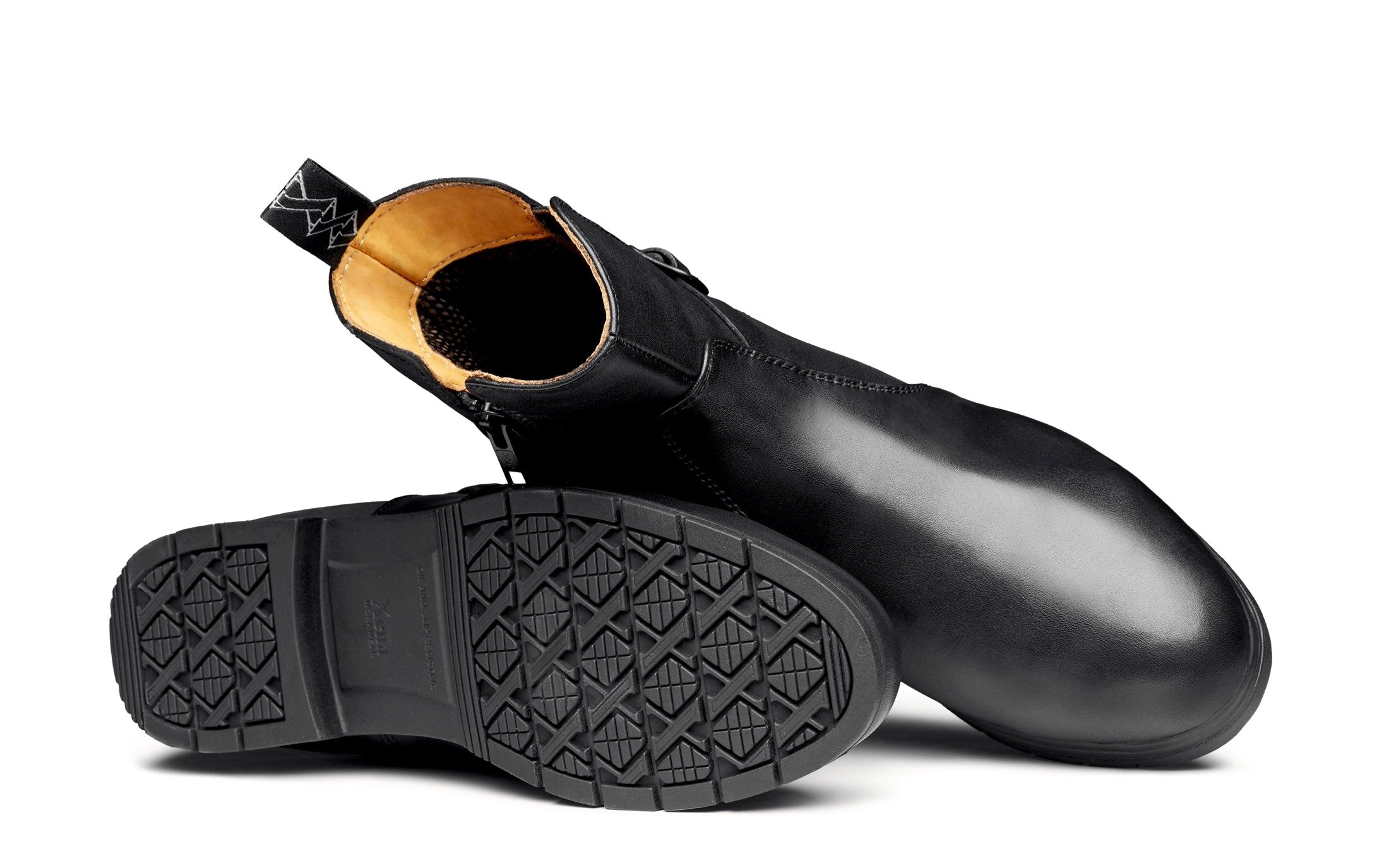 Fusion Metatarsal Mt Met Guard Electrical Hazard EH Rated Certified Steel Toe Safety Boots for Women Full-Grain and Matte Nubuck Midnight Black Leather Features Benefits