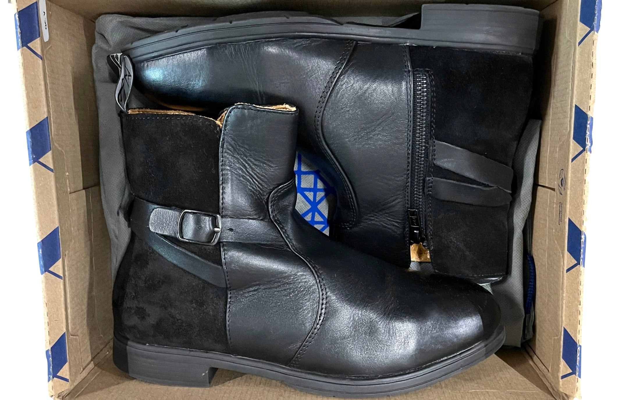 Weathered Fusion Mt Met Guard Steel-Toe Safety Boot for Women from Xena Workwear