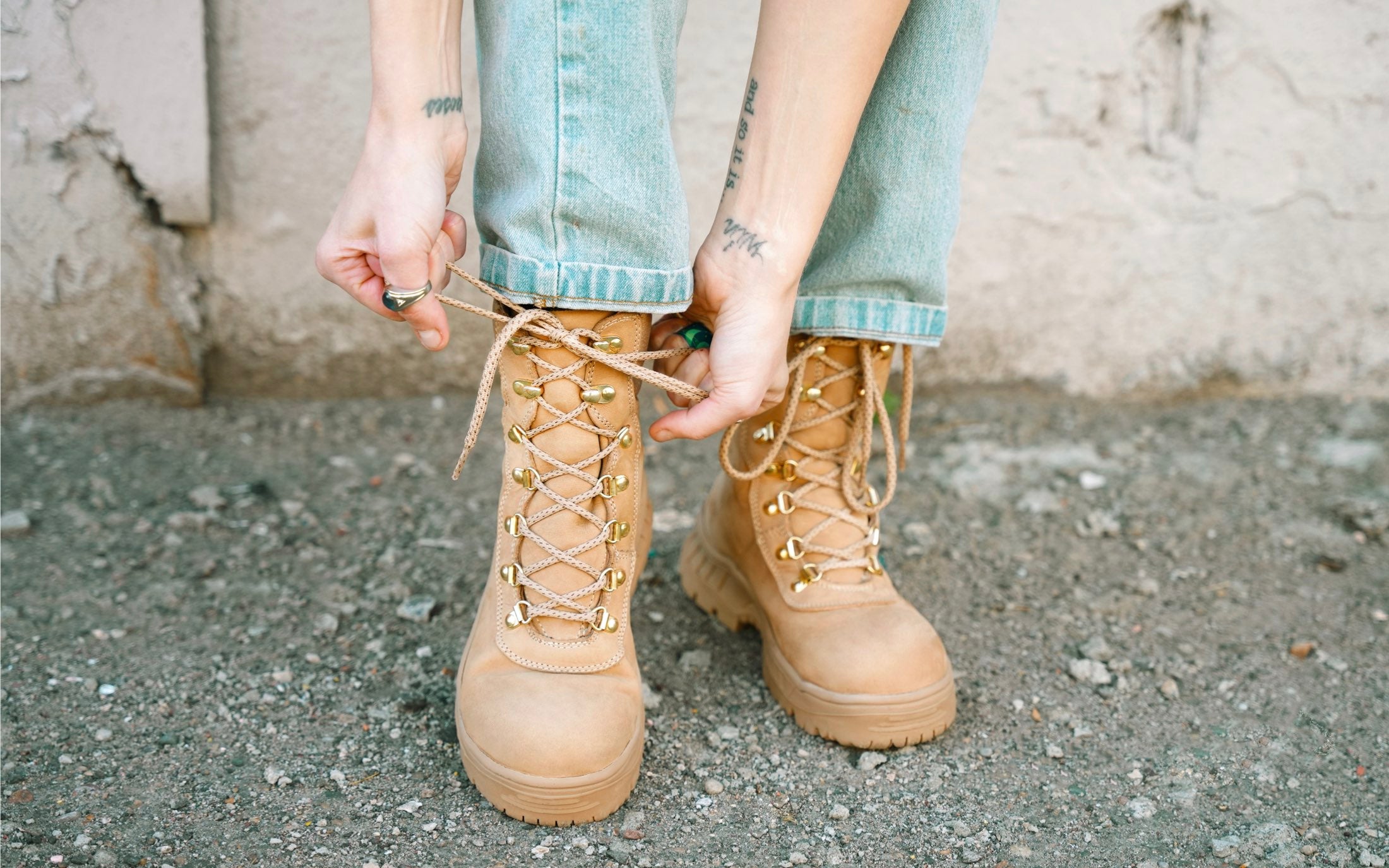 Horizon Puncture Resistant Electrical Hazard Alloy Toe Safety Work Boot for Women in Desert Tan Waterproof Nubuck Leather from Xena Workwear