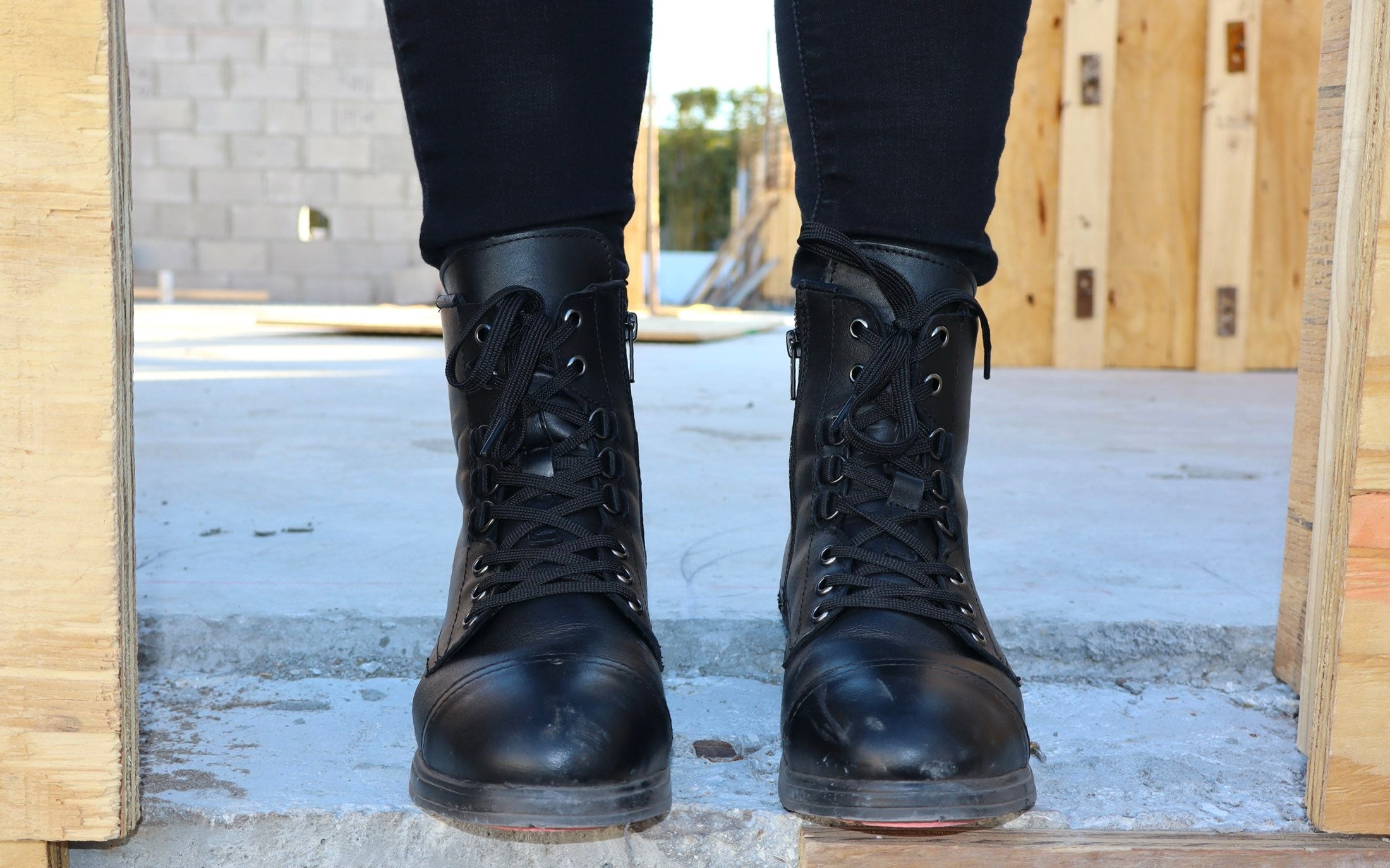 Leen Limited Edition Spice Steel-Toe Safety Work Boots for Women by Xena Workwear