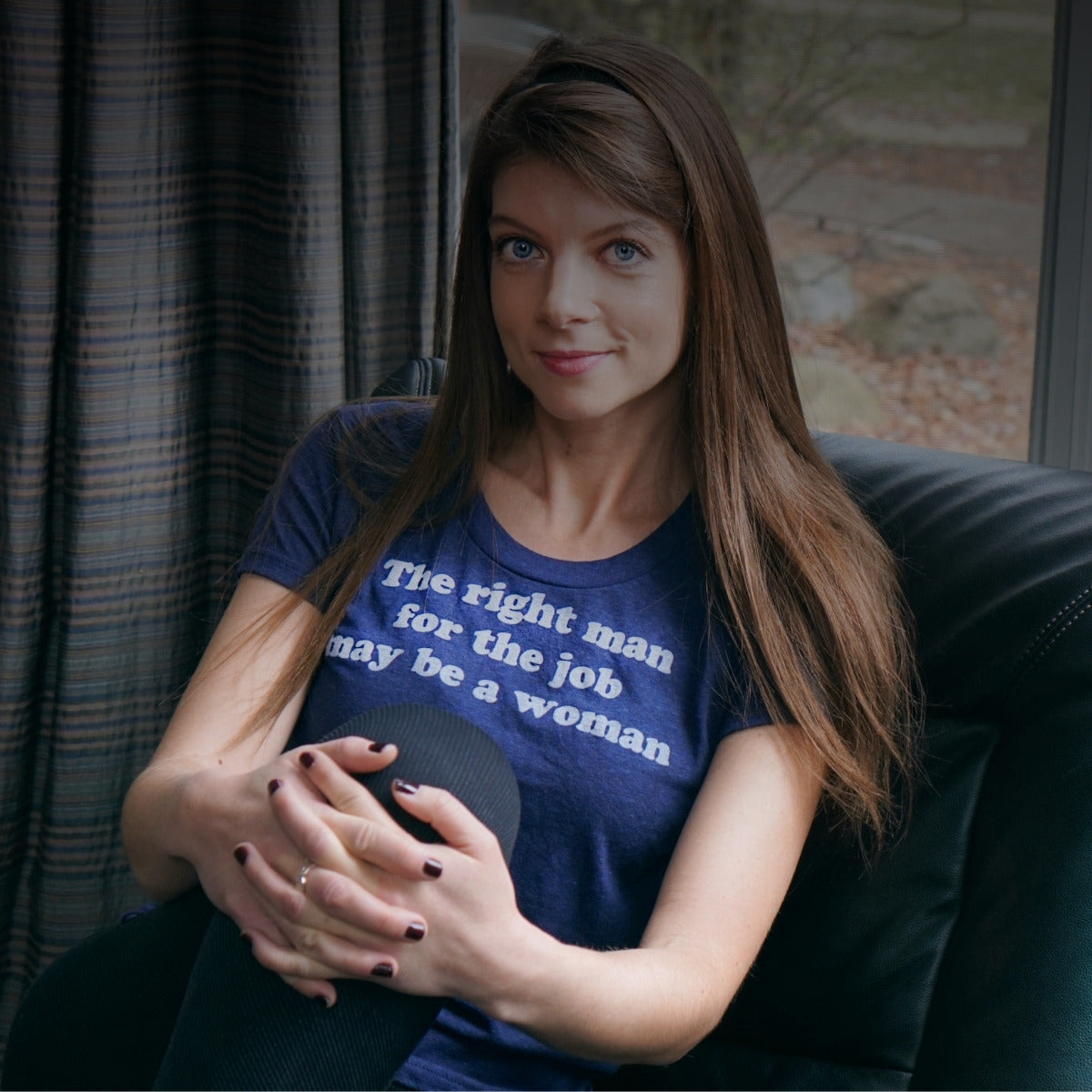 Right Woman Shirt lifestyle banner