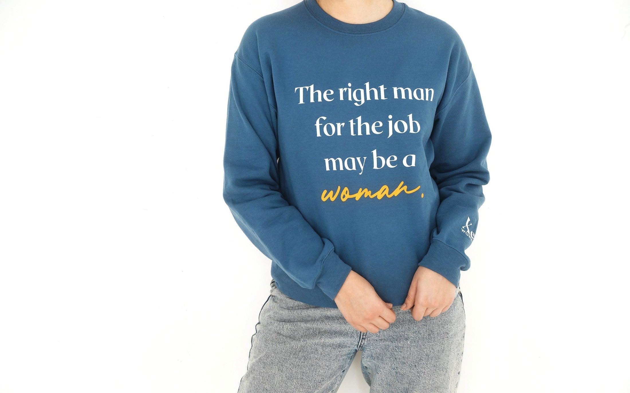 Right Woman Xena Workwear Sweatshirt Galactic Blue