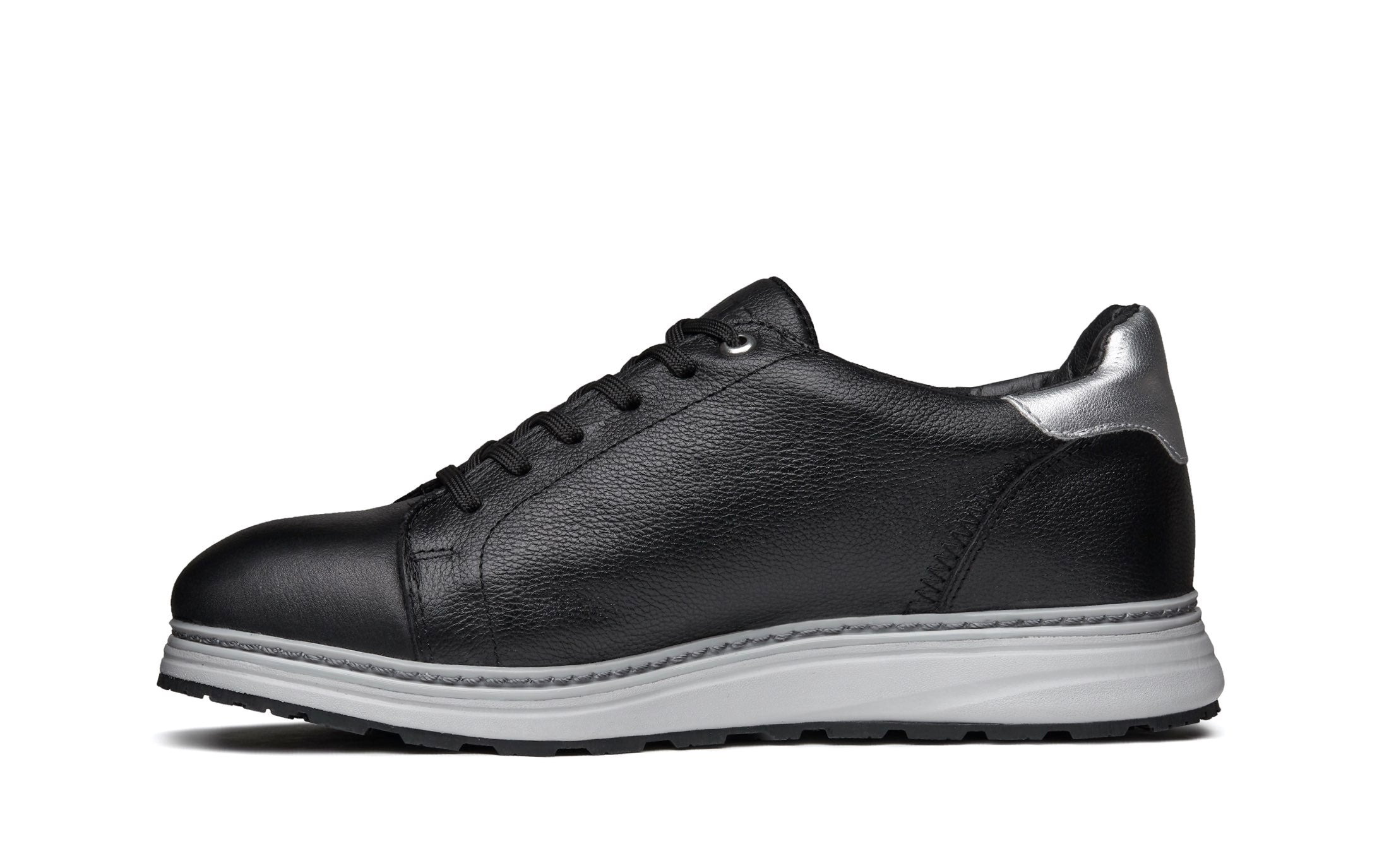 Women's Premium Leather Steel-Toe Shoe for Women by Xena Workwear in Black Pearl Full-Grain Leather – Rogue Steel