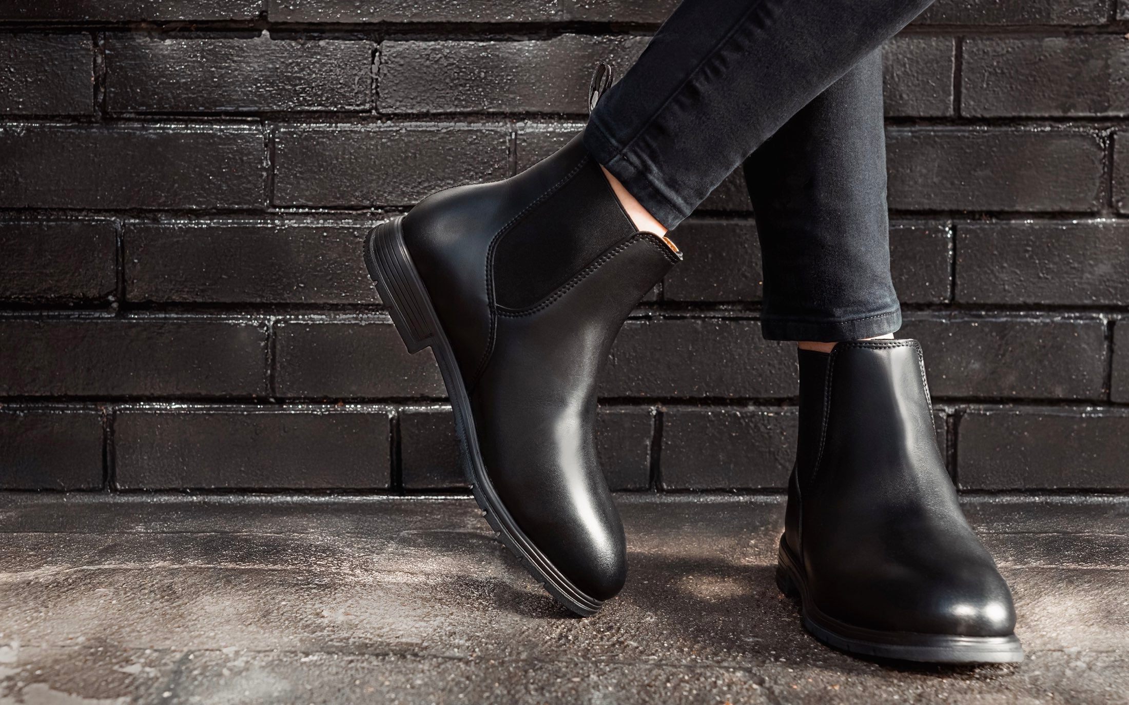 Valence Static Dissipative SD Rated Women's Steel Toe Safety Boot | New Outsole | ASTM Certified and OSHA Compliant I High-Performance Vegan Black Leather | Made in North America for Women by Women | Xena Workwear