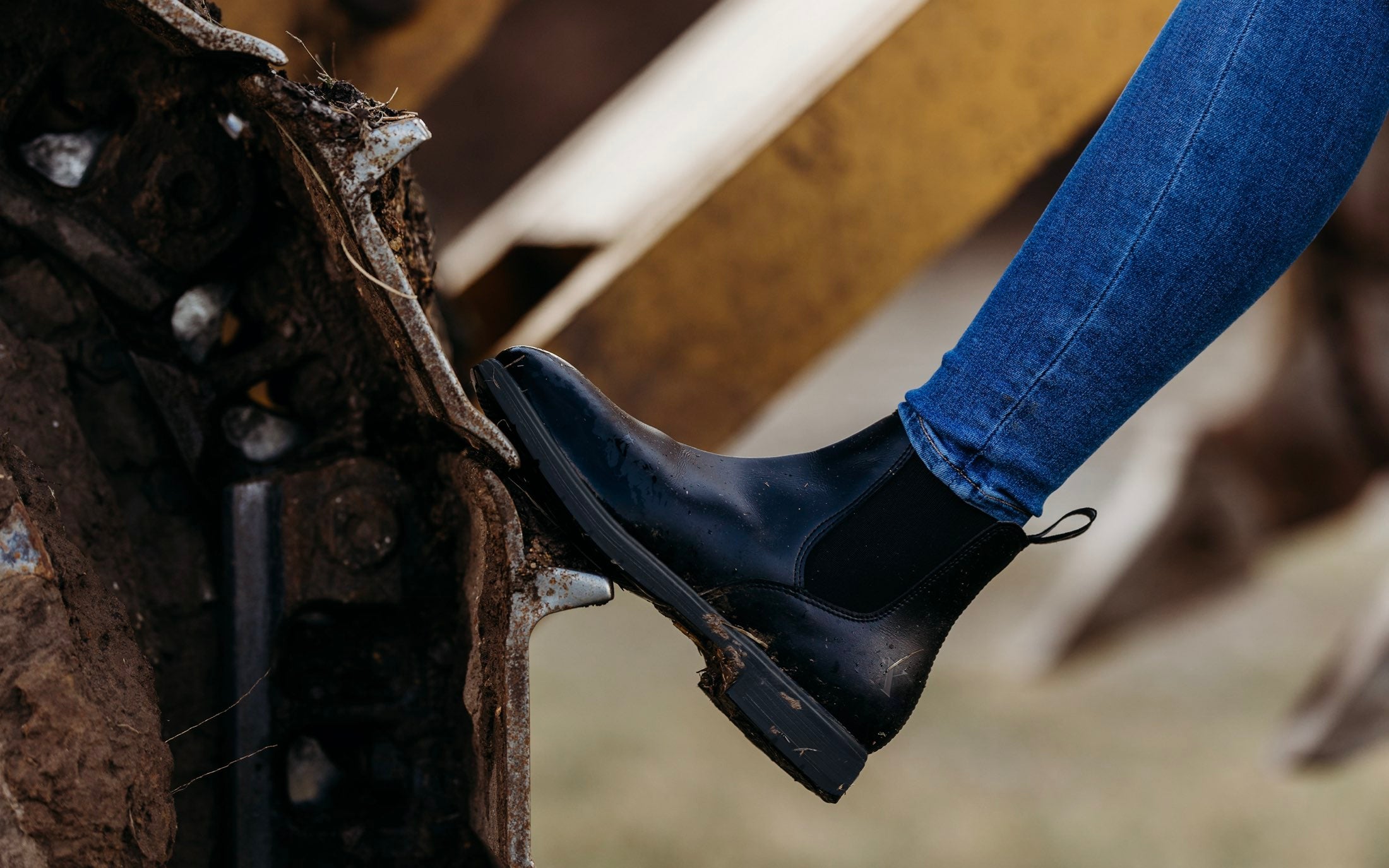 Valence Static Dissipative SD Rated Women's Steel Toe Safety Boot | New Outsole | ASTM Certified and OSHA Compliant I High-Performance Vegan Black Leather | Made in North America for Women by Women | Xena Workwear