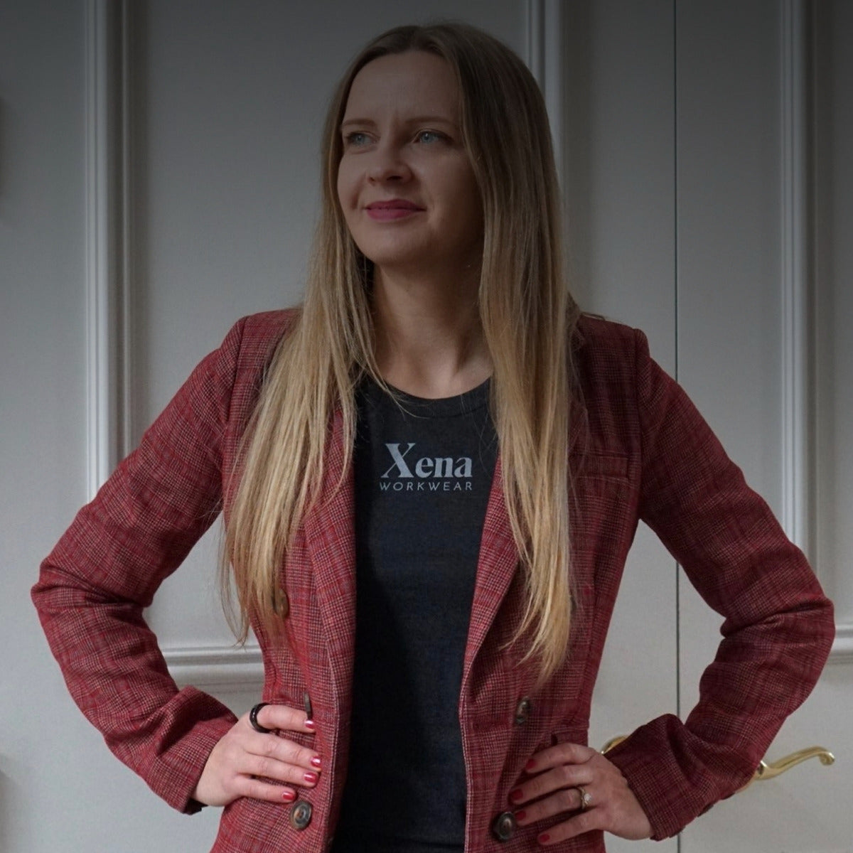 Xena Workwear Shirt lifestyle banner