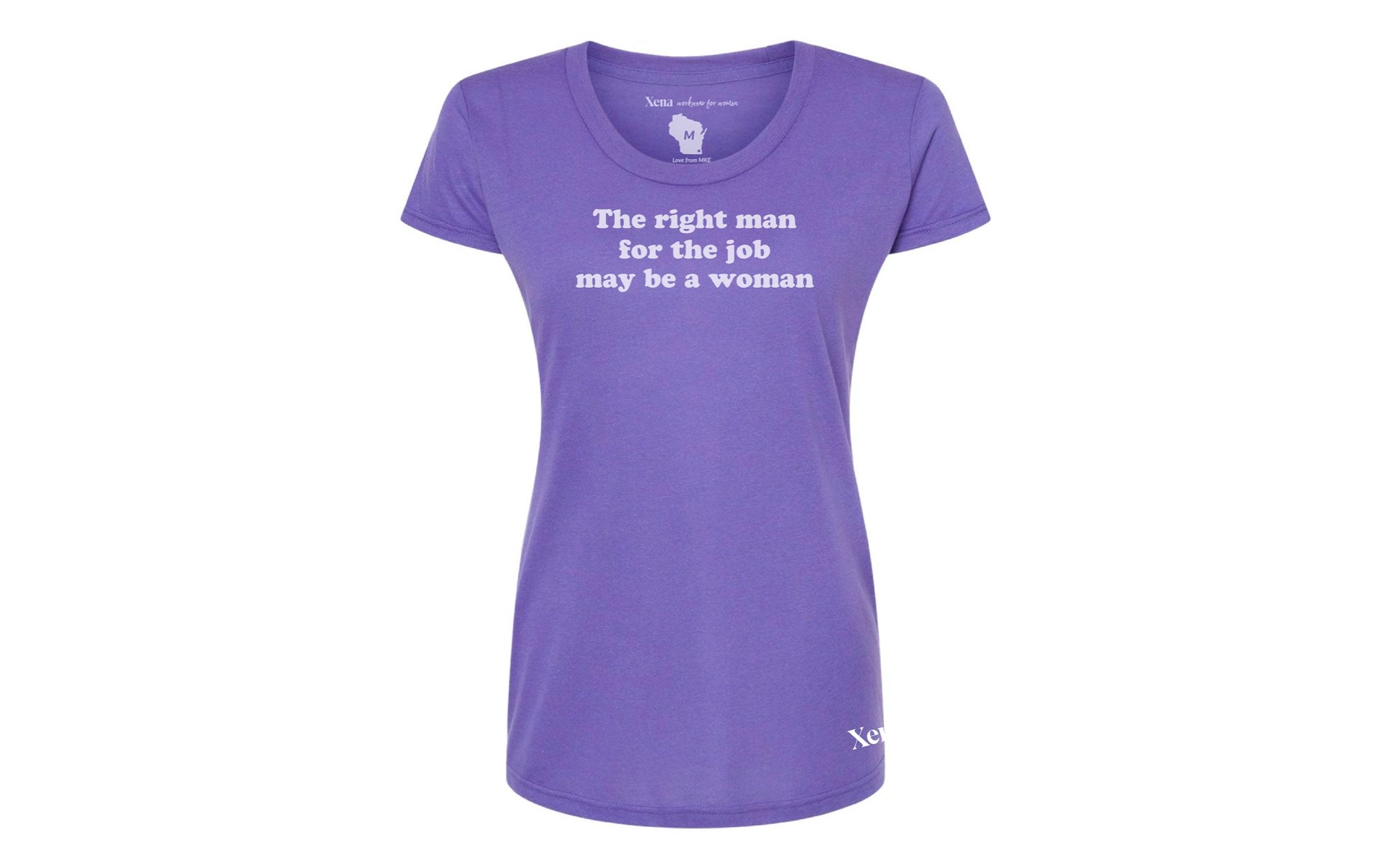 The Right Woman Shirt Lilac Color