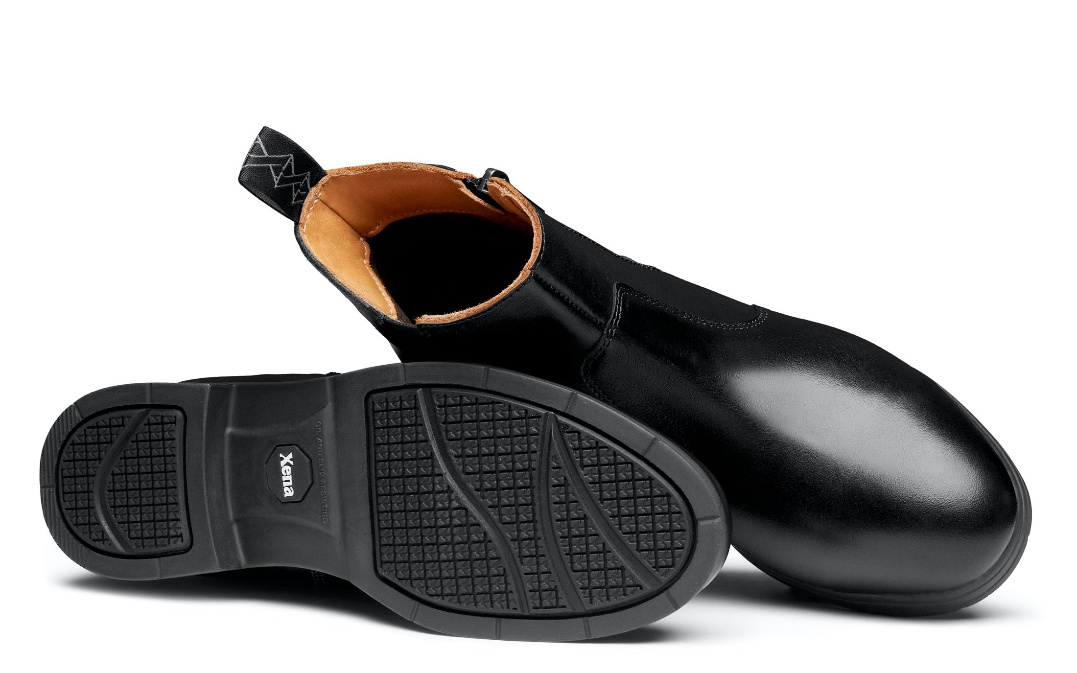 Omega Electrical Hazard EH Rated Steel Toe Safety Boot for Women | ASTM Certified and OSHA Compliant I Full-Grain Stylish Black Leather | Made in North America for Women by Women | Xena Workwear