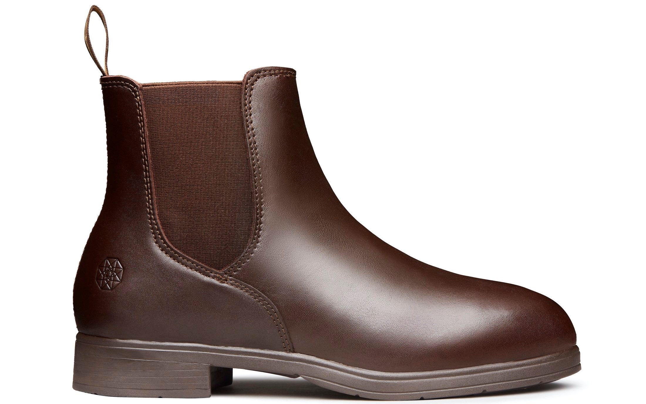 Valence Static Dissipative SD Rated Women's Steel Toe Safety Boot | ASTM Certified and OSHA Compliant I LWG Certified Full-Grain Chestnut Leather | Made in North America for Women by Women | Xena Workwear