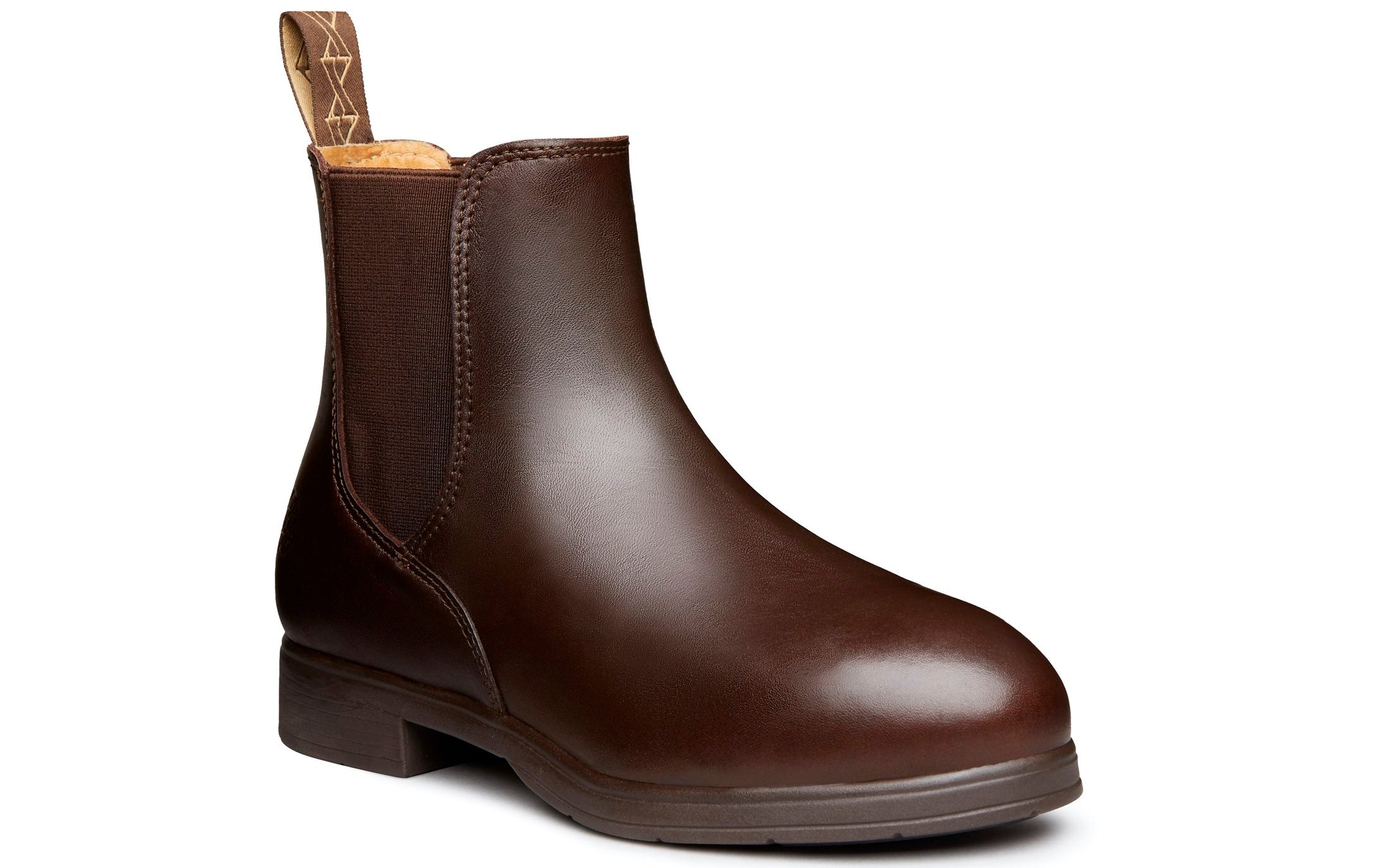 Valence Static Dissipative SD Rated Women's Steel Toe Safety Boot | ASTM Certified and OSHA Compliant I LWG Certified Full-Grain Chestnut Leather | Made in North America for Women by Women | Xena Workwear