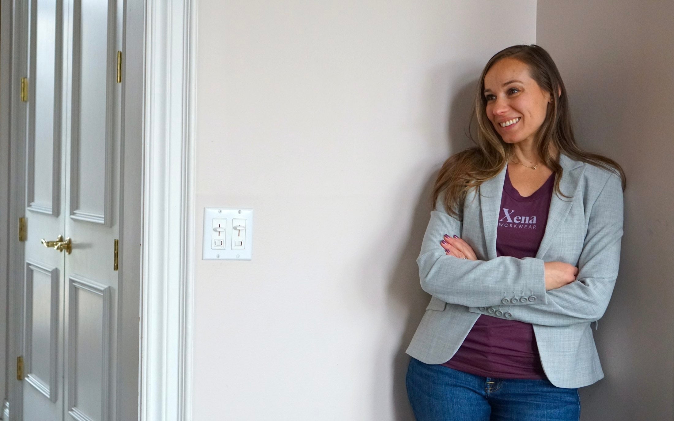 Xena Workwear Shirt | Nebula Cloud Color | Women's Fit