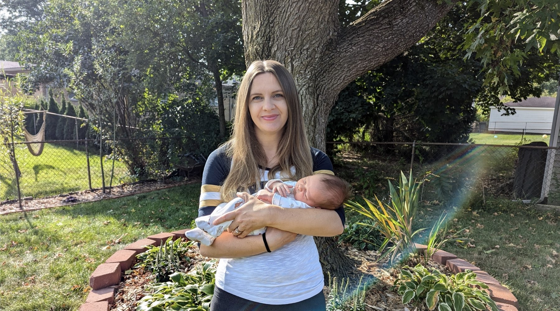 Ana Kraft, founder & CEO of Xena Workwear, welcomes her baby boy to the Xena family