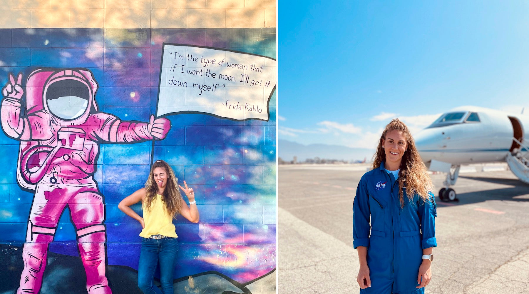 Kate Gunderson wants to be an astronaut