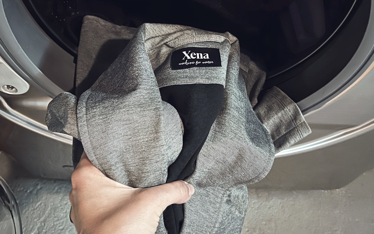 Everywhere Utility Blazer for Women in Gray Moondust Color | High Functionality + Stylish Looks | Xena Workwear