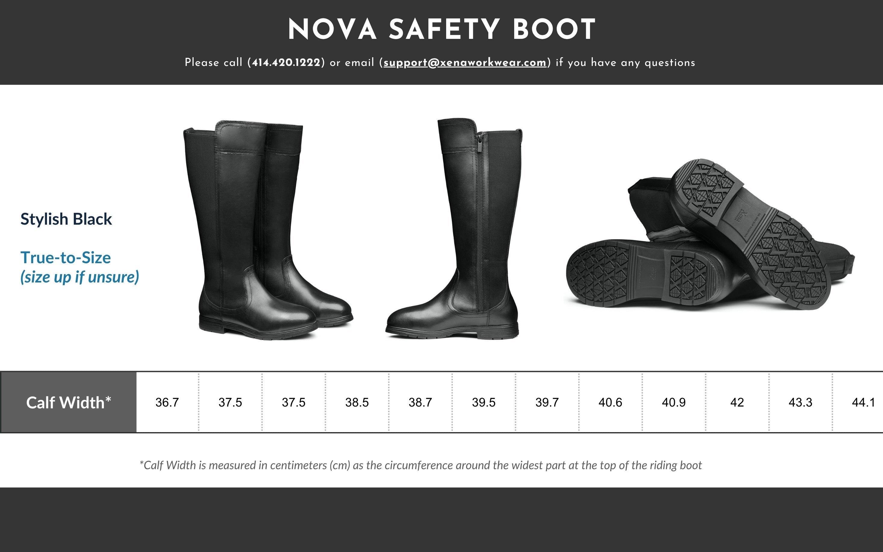 Nova EH — Women's Steel Toe Equestrian Safety Boot | Xena