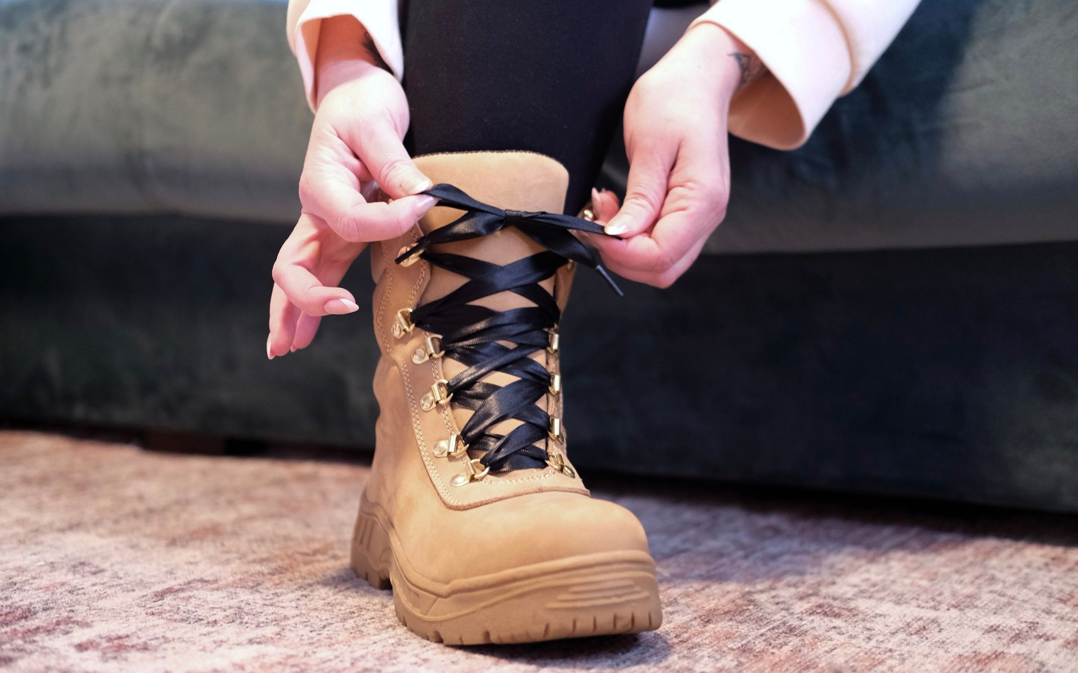 Satin Ribbon Laces • Xena Workwear