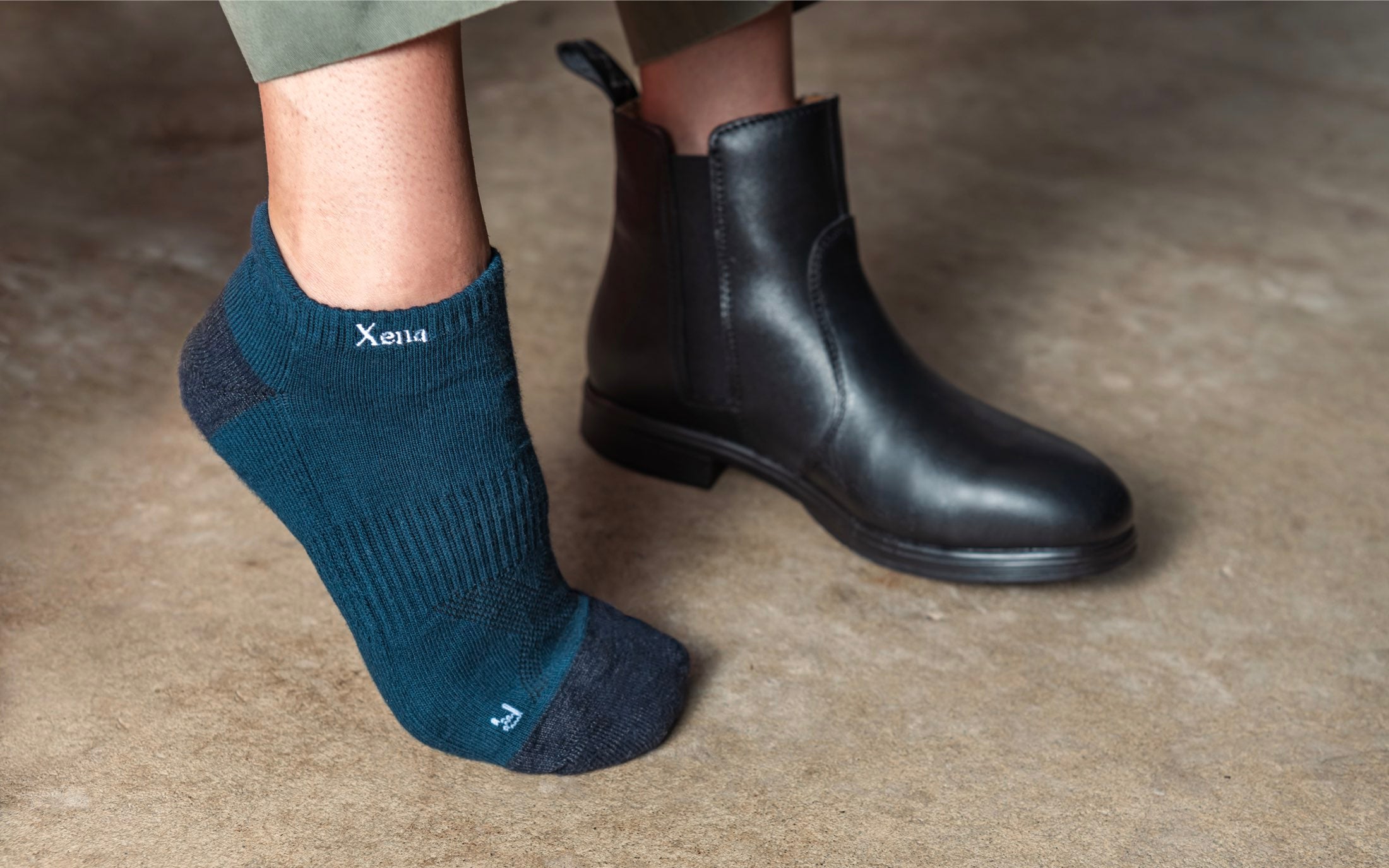 Performance Kevlar Dry Ankle Socks designed by Xena Workwear for Women