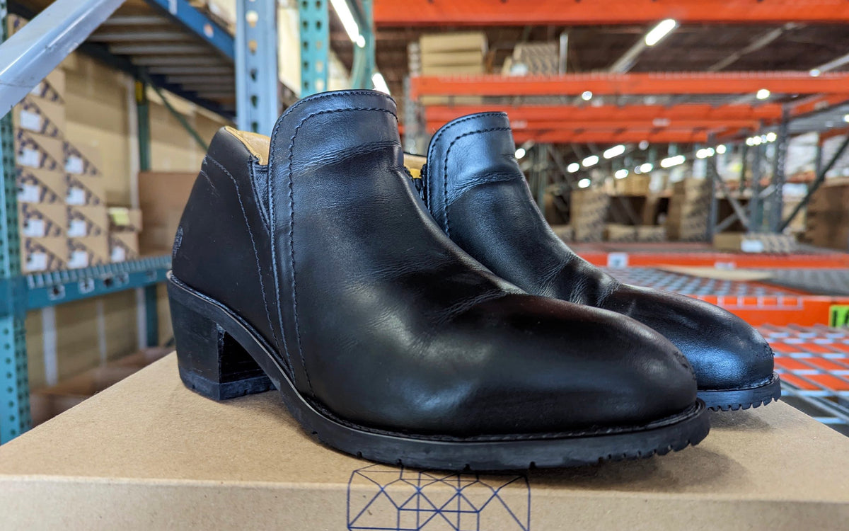 Vegan steel toe outlet shoes